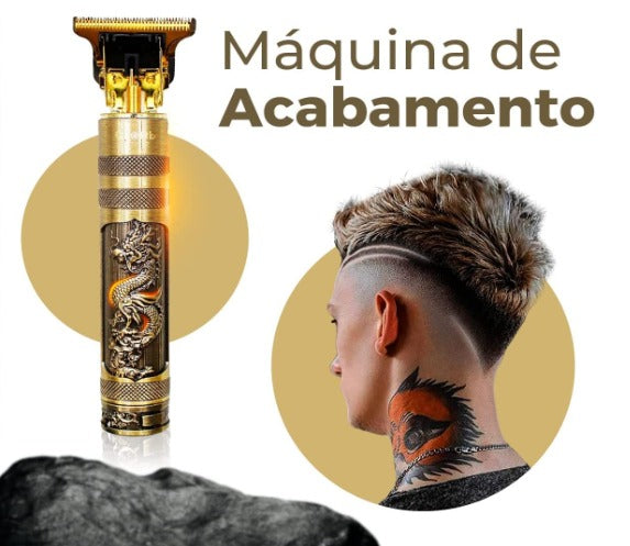 Dragon Maquina Profissional para Barba e Cabelo 3 em 1