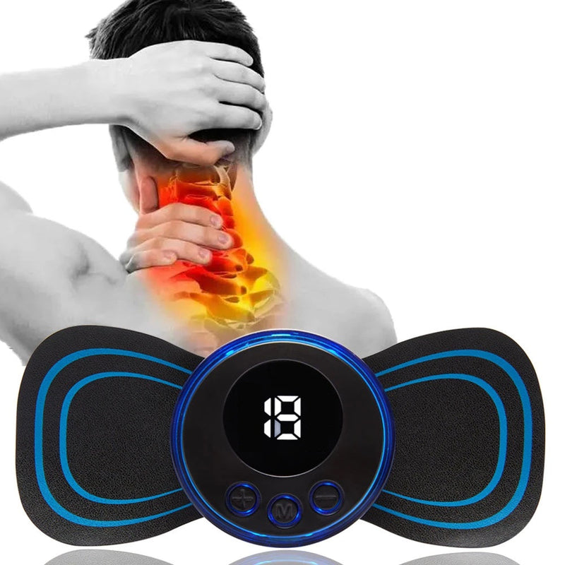 Massageador Elétrico Cervical Eletroterapia Ems Pescoço Pern