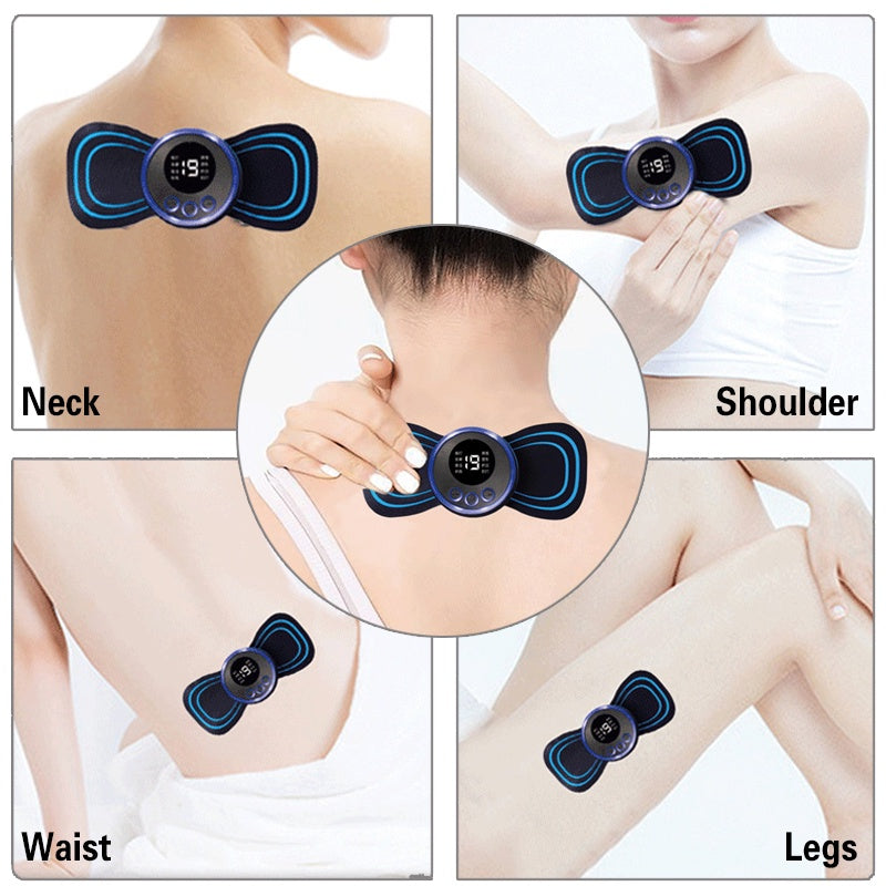 Massageador Elétrico Cervical Eletroterapia Ems Pescoço Pern