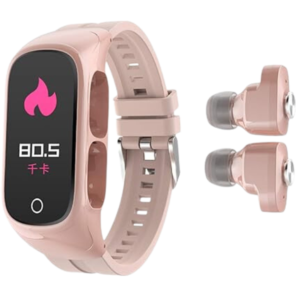 Smartwatch Relógio inteligente Fone Bluetooth 2 em 1 N8 (PR