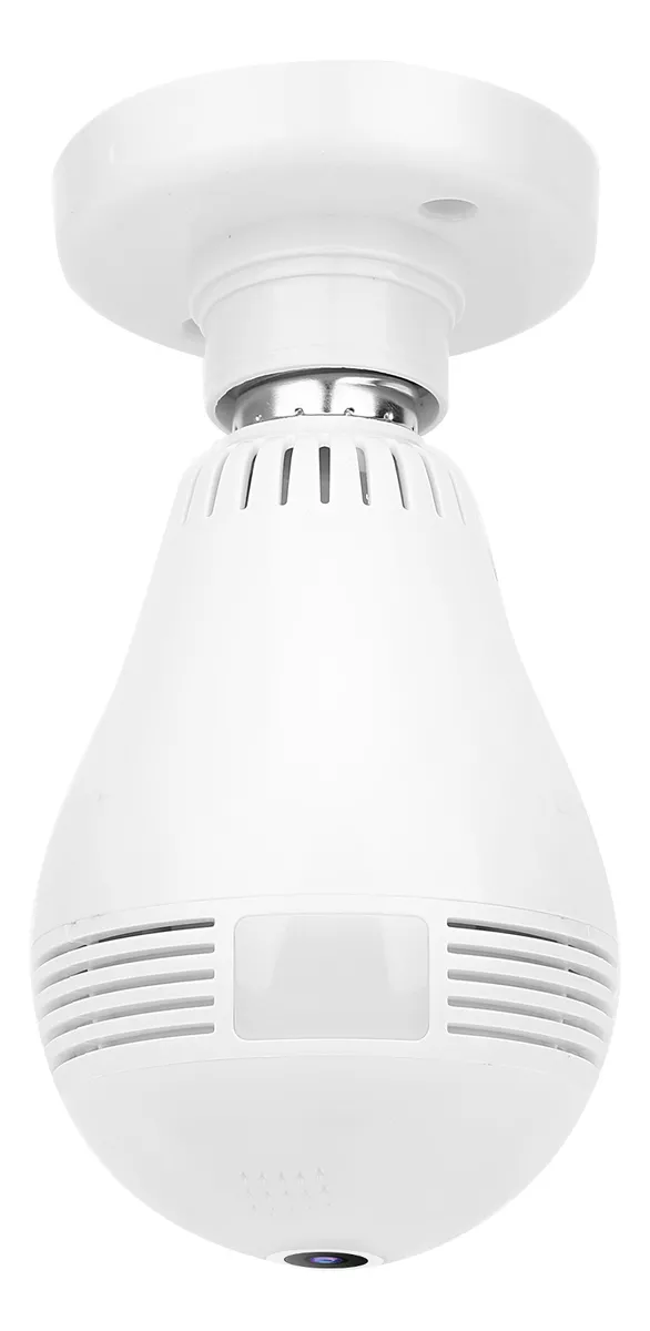 Câmera Lâmpada LED 360º WIFI Vr Cam Full View