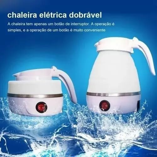 Chaleira Elétrica drobrável Bivolt