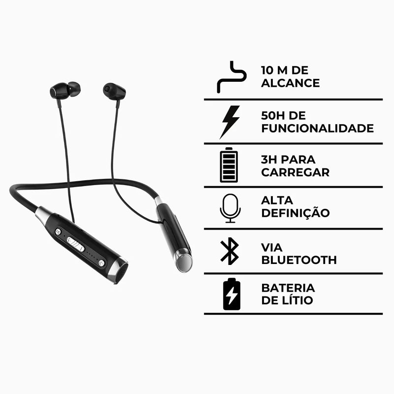 : Fone de ouvido esportivo Hifi Sound B-05