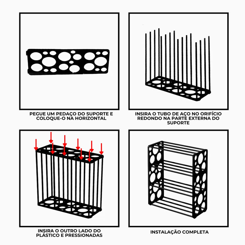 Sapateira Organizador Porta Sapatos 8 Pares