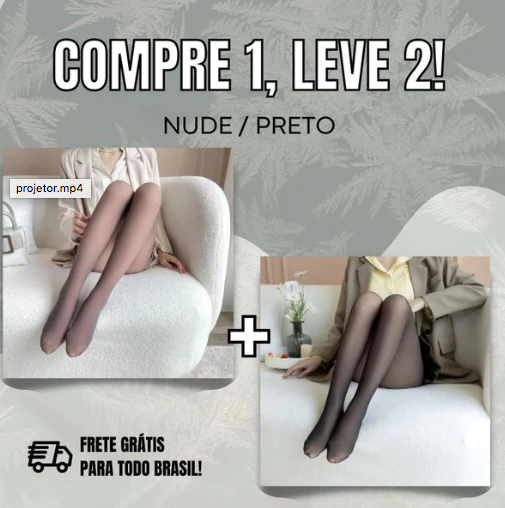 Compre 1 Leve 2 - Meia-Calça Forrada de Lã Oferta