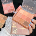 Paleta de Sombras 9 Cores - Langmanni