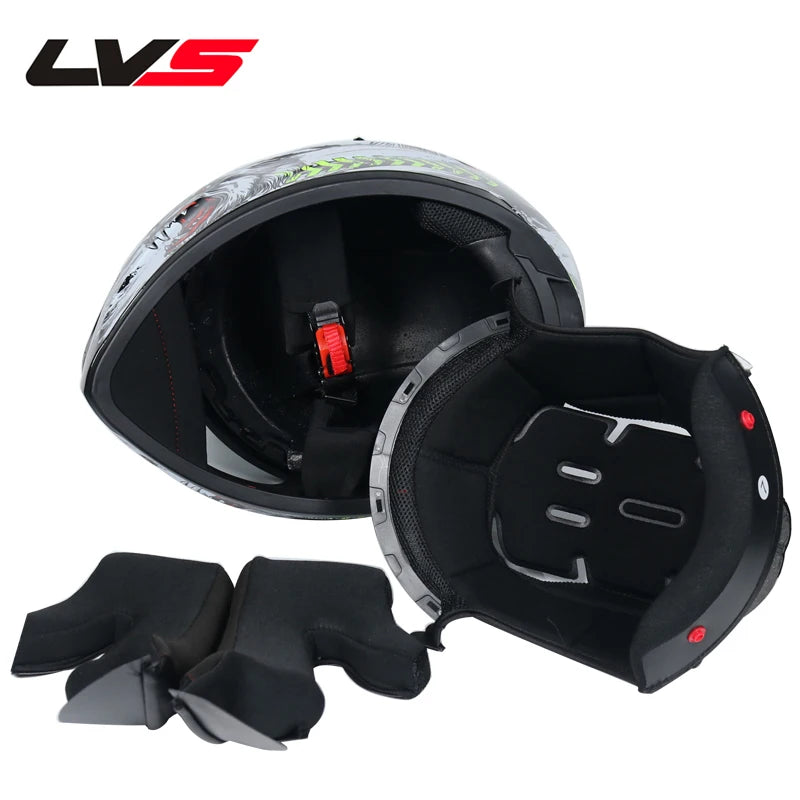 Capacetes de corrida de rosto inteiro inverno quente viseira dupla capacete de motocicleta capacete esportivo de moto