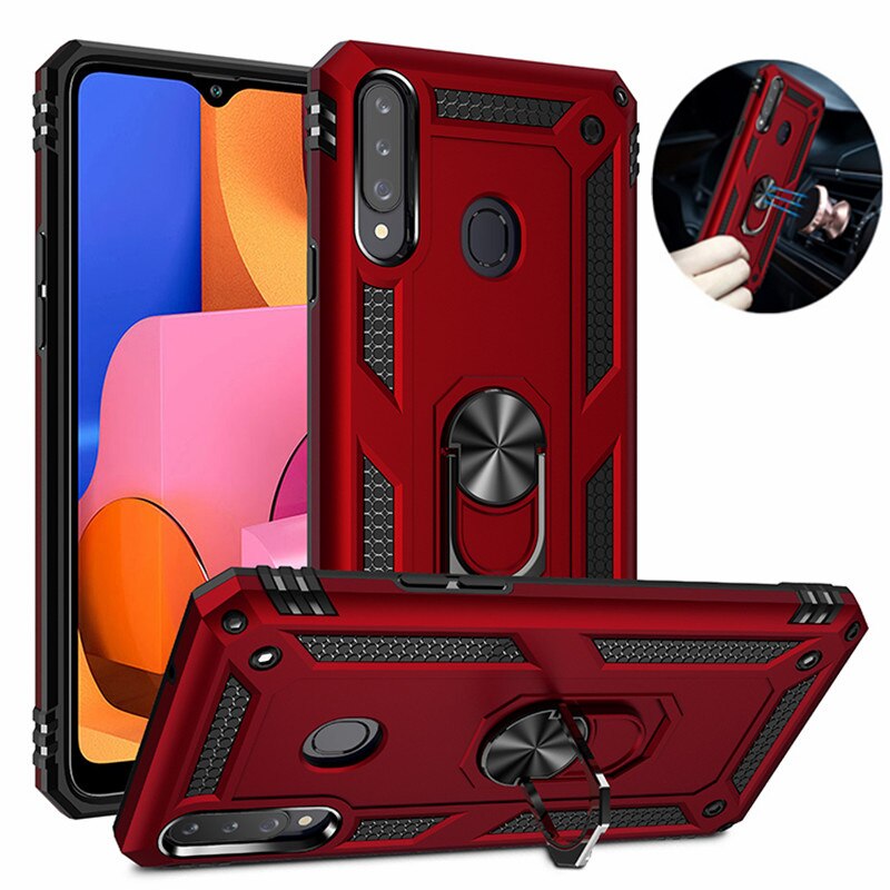 Proteja seu Celular com essas capas Samsung Galaxy A10 A20 A30 A40 A50 A70 A10E A20E Carro Armadura Caso ímã Para A10S A20S A30S A01 A11 A21 A31 A41 A51 A71 5G