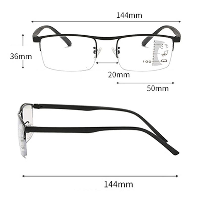 Óculos UltraVision - Multifocal e antireflexo