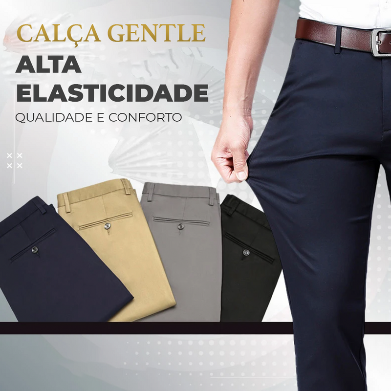 Calça social masculina - Frete grátis