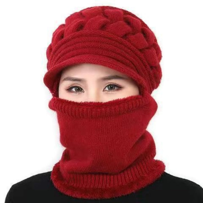 Tocas femininas  /Gorro feminino ,mantenha sua cabeça e pescoço aquecidos