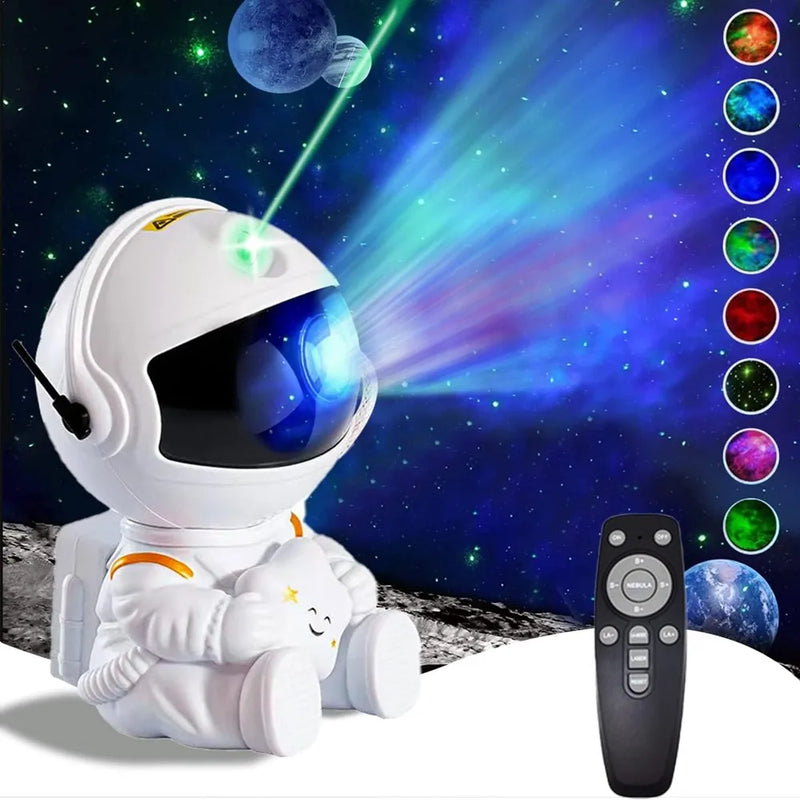 Estrela projetor galáxia luz da noite astronauta espaço projetor estrelado nebulosa teto lâmpada led para o quarto casa decorativa crianças presente