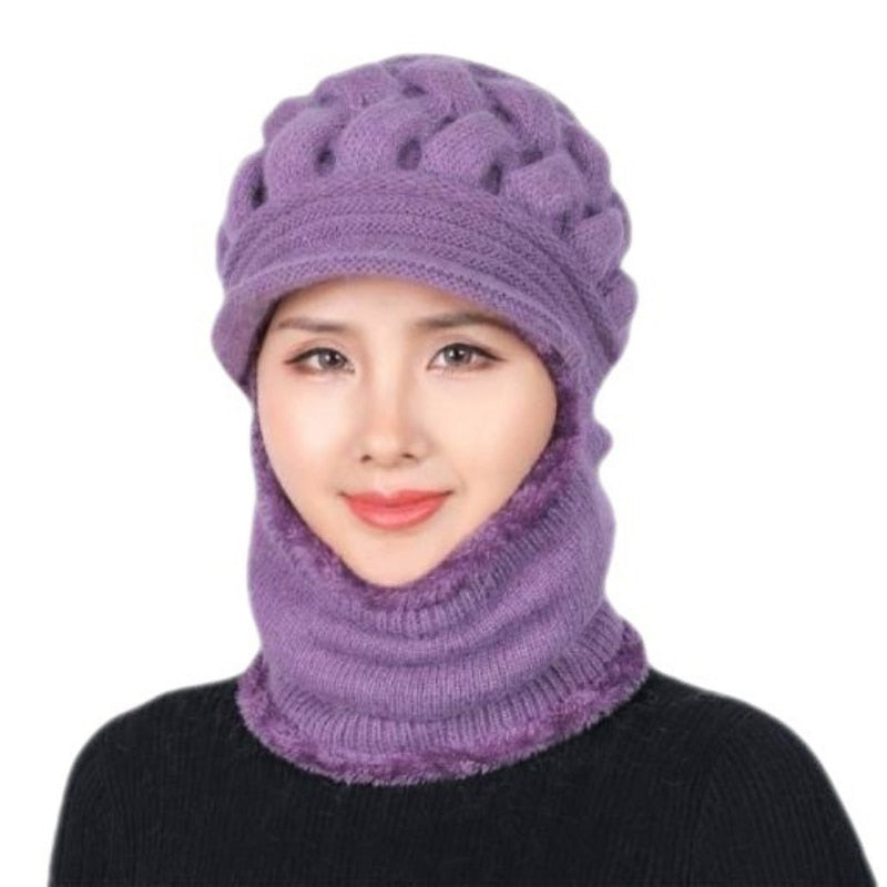 Tocas femininas  /Gorro feminino ,mantenha sua cabeça e pescoço aquecidos