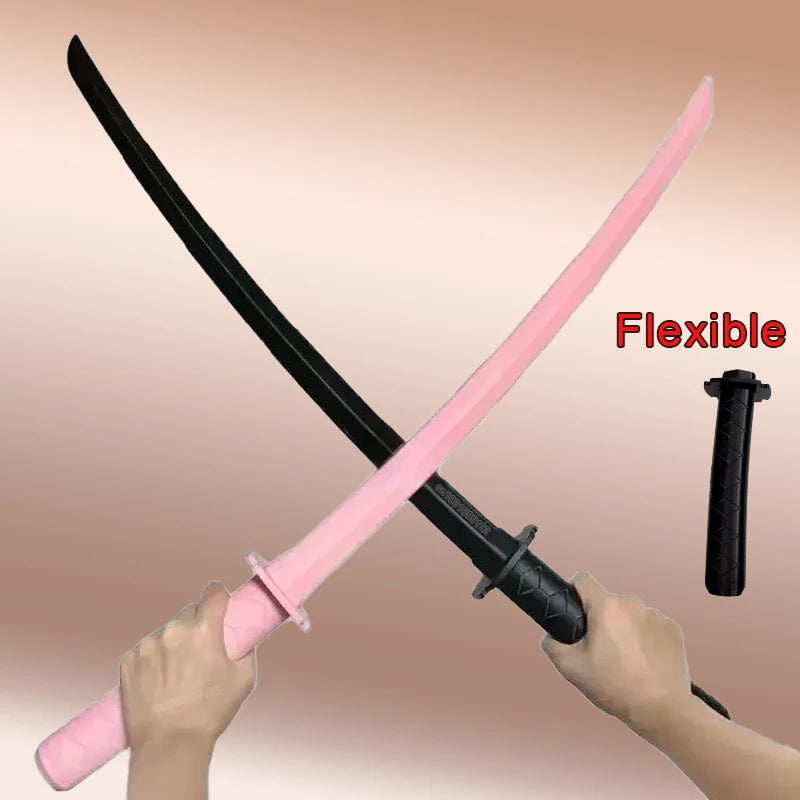 Adereços de cabine fotográfica para adultos, faca japonesa de gravidade 3d, katana, extensível, cosplay, descompressão, criativa, retrátil, katana