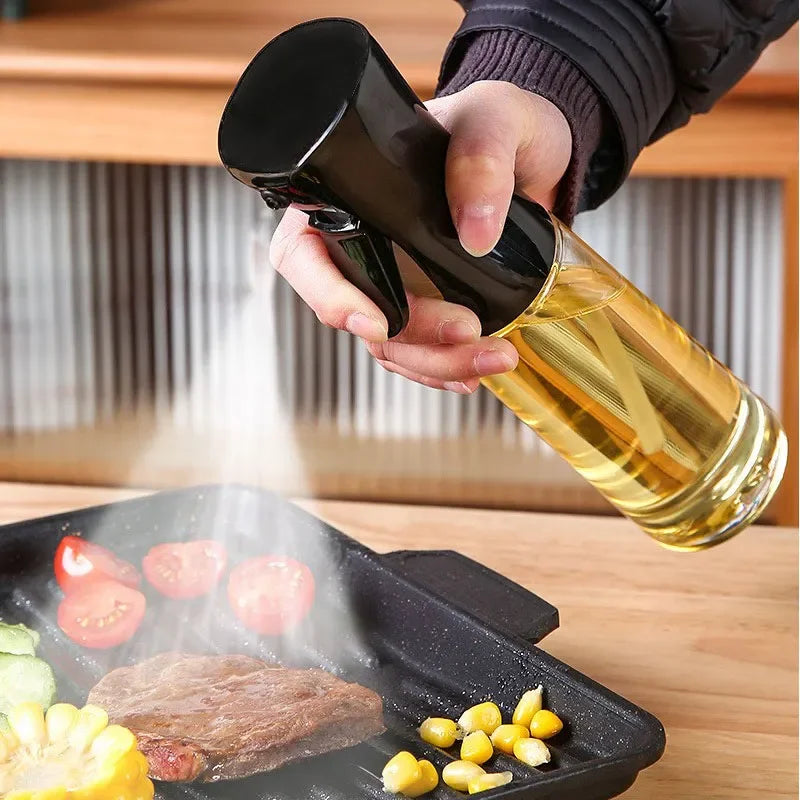 200/300ml garrafa de pulverizador de óleo para churrasco cozinhar pulverizador de azeite cozinha cozimento spray de óleo garrafa vazia vinagre garrafa dispensador de óleo