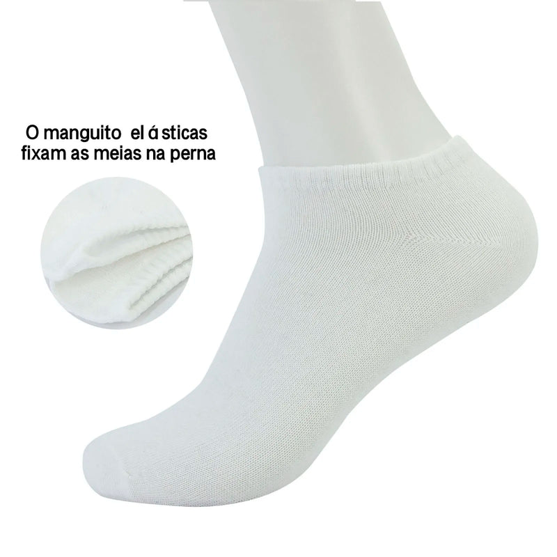 12 pares de meias masculinas meias de barco 12 pares meias esportivas masculinas meias de algodão masculinas respiráveis