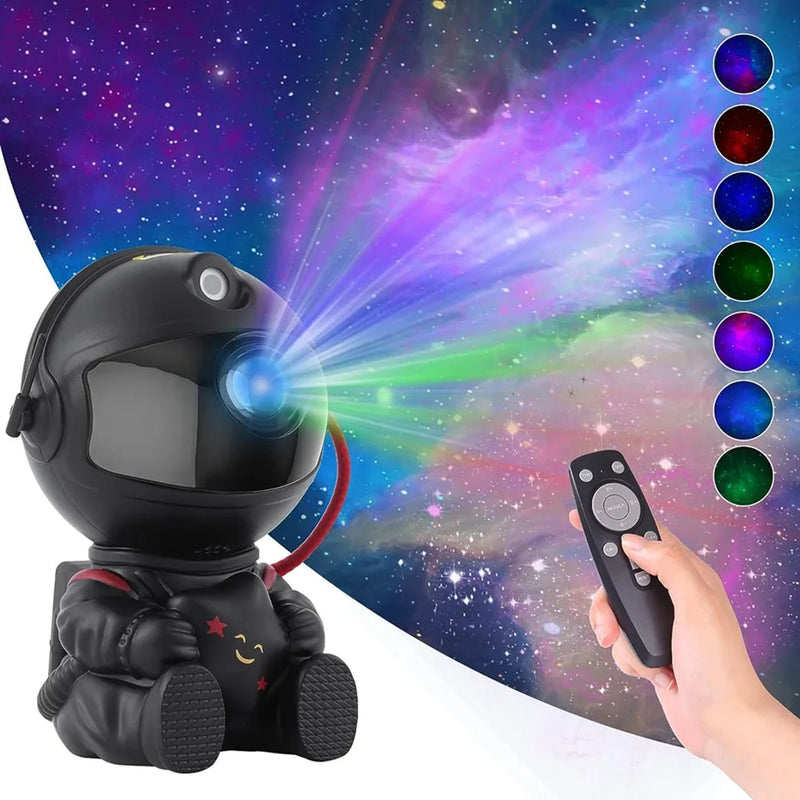 Estrela projetor galáxia luz da noite astronauta espaço projetor estrelado nebulosa teto lâmpada led para o quarto casa decorativa crianças presente