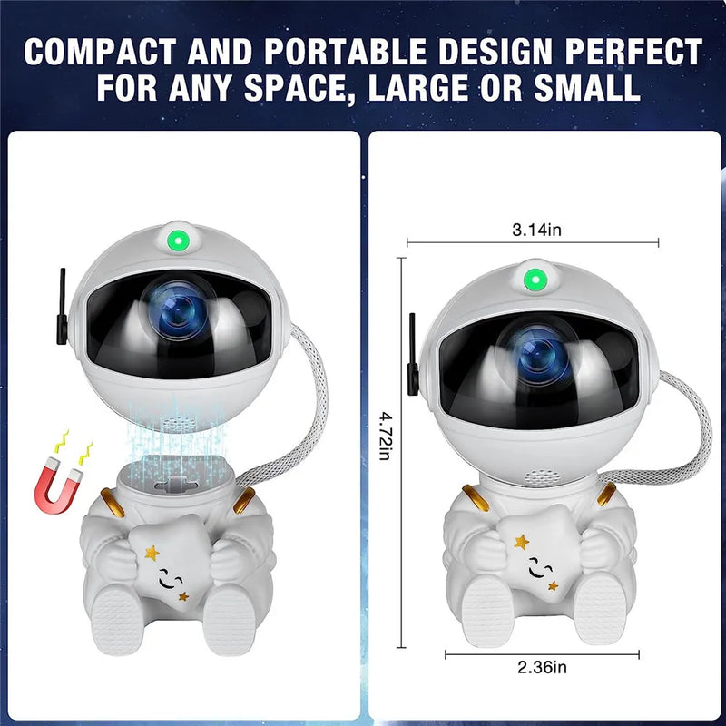 Estrela projetor galáxia luz da noite astronauta espaço projetor estrelado nebulosa teto lâmpada led para o quarto casa decorativa crianças presente