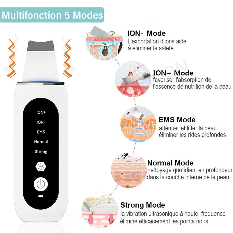 Removedor de Cravos e Espinhas UltrasonicSkim Scrubber