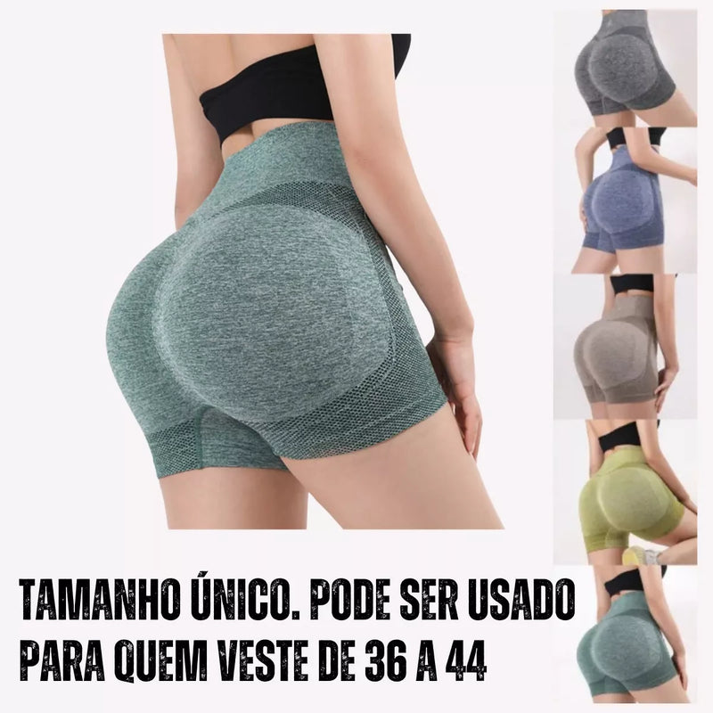 : Short Feminino Empina Bumbum