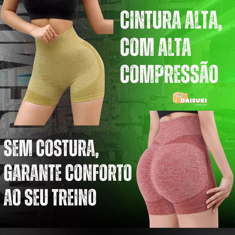 : Short Feminino Empina Bumbum