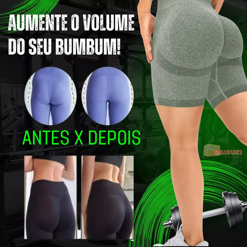 : Short Feminino Empina Bumbum