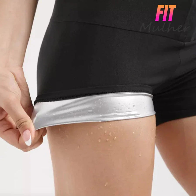 Efeito Sauna - FIT MULHER Modela Cintura, Queima Calorias, Pochete