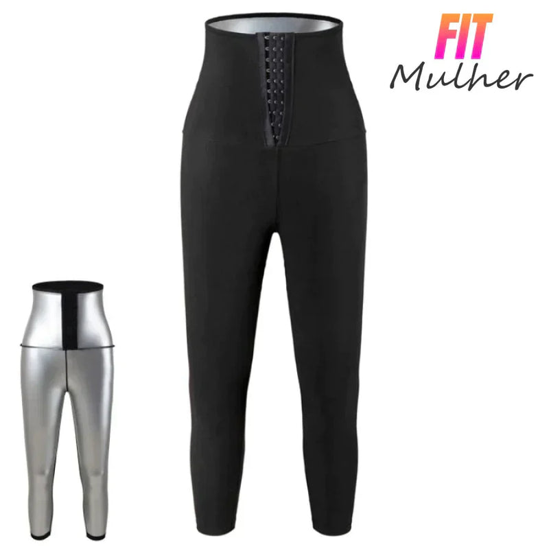 Efeito Sauna - FIT MULHER Modela Cintura, Queima Calorias, Pochete